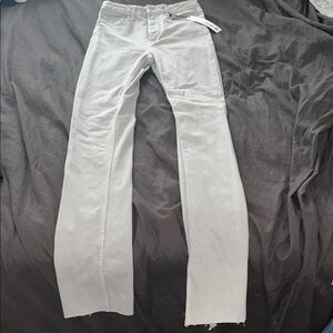 ZARA light blue/grey slim flare Jeans